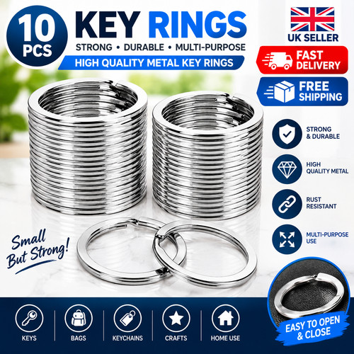 10pcs stainless steel - stainless, split