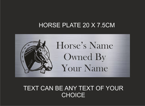 Horse pony stable personalised - pony,