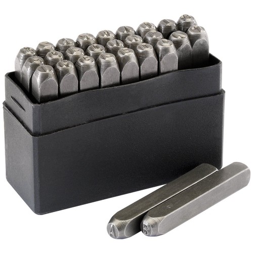 Draper metal stamp set - a-z,