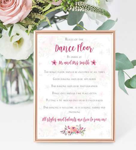 Personalised wedding sign - wedding,