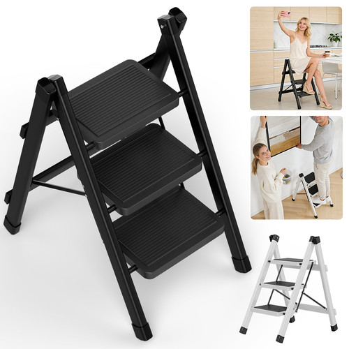 Portable step ladder - 3,