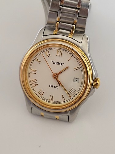 Tissot two tone quartz - two-tone,
