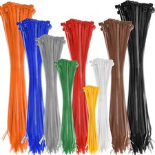 Cable Ties Nylon Zip Tie Wraps Strong Long Small - Large - ALL SIZES & COLOURS
