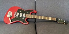 Hofner Galaxie vintage electric guitar. Germany 1960’s. Red