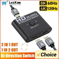 8K 60Hz HDMI Switch Splitter