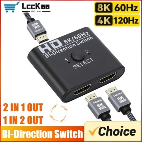 60hz hdmi switch splitter - 8k,