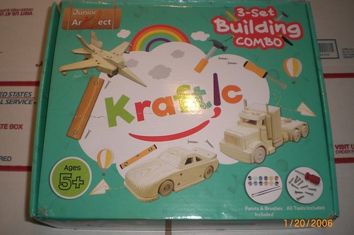 New woodworking building kit - building,