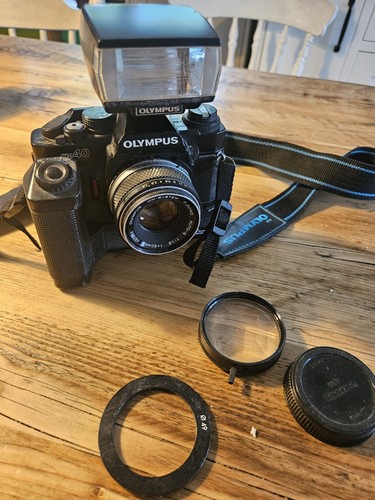 Olympus slr om40 film camera - slr,