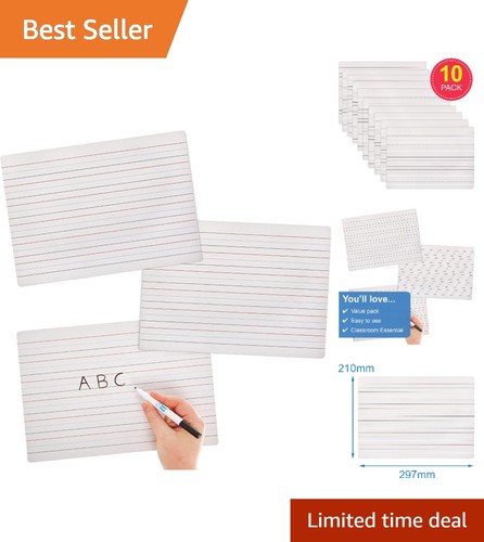 Interactive lined dry erase - lined, a4