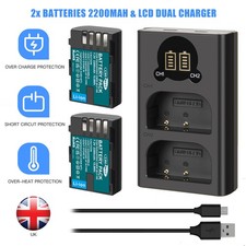 2x DMW-BLF19 BLF19E Battery &