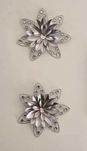 Silver metal diamante - 2,