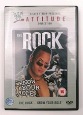 WWE Attitude The Rock Know Your Role Wrestling DVD Region 0 PAL