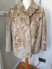 GENUINE BLONDE GOLD CURLY LAMB