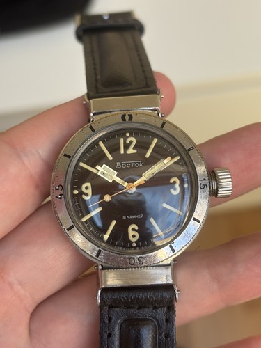 Vostok amphibia dive watch - vostok,