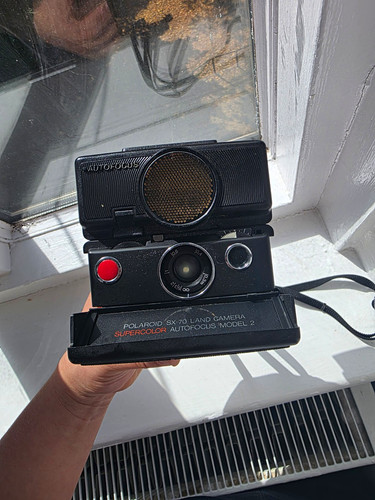 Polaroid land camera - land,