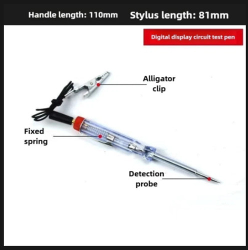 Car circuit tester pen - pen, auto
