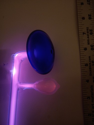 Violet wand ray electrode - violet,
