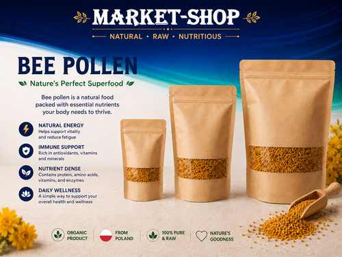 Raw bee pollen 100 - raw,