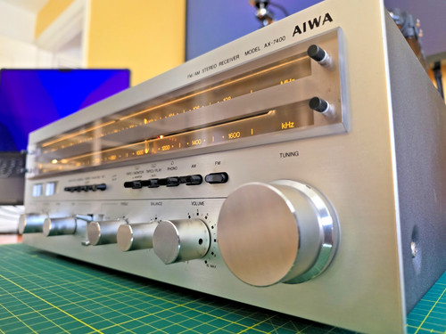 Aiwa 7400 stereo receiver - aiwa,