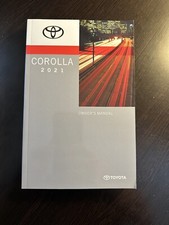 2021 TOYOTA COROLLA OWNER'S MANUAL