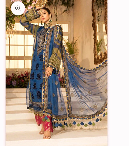 Blue olive green with deep - blue,