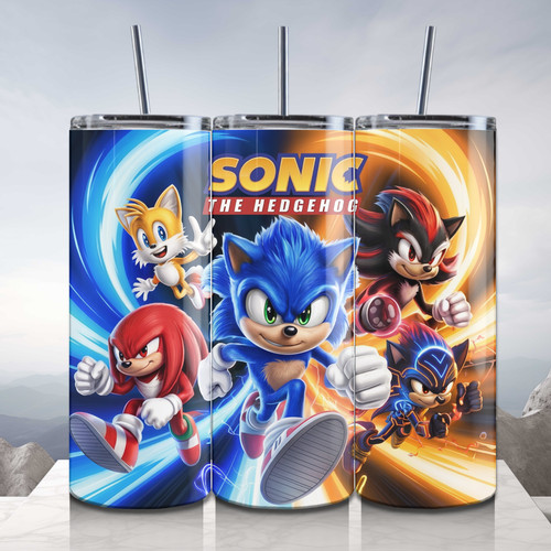 Personalised sonic hedgehog - personalised,
