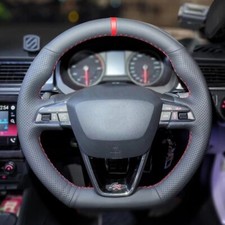 Custom Leather Steering Wheel