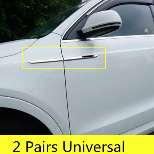 4pcs chrome car suv front - chrome,