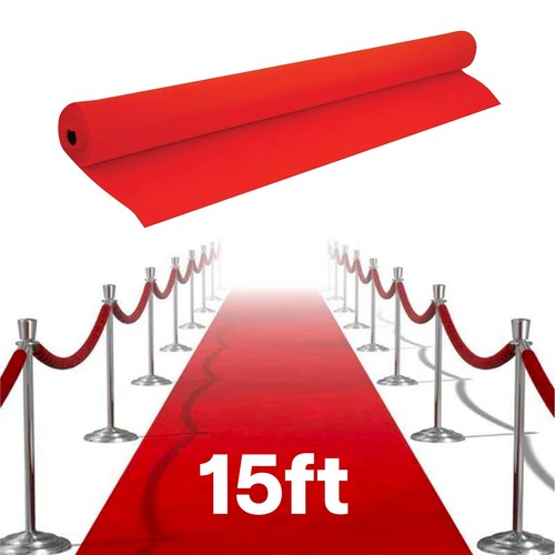 Red carpet fabric - red,