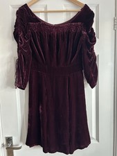 The Kooples Burgundy Velvet
