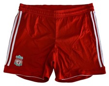 LIVERPOOL ENGLAND 2006/2008 HOME FOOTBALL SHORTS JERSEY ADIDAS SIZE M