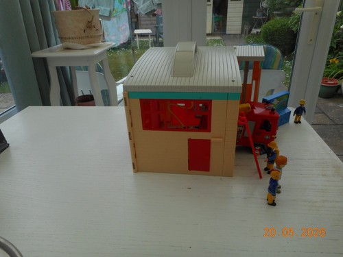 Pontypandy fire station - fire, with