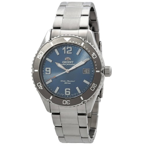 Orient sport solar blue - blue, dial