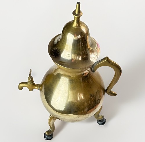 Vintage brass samovar - samovar, tea