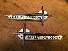 61776-61T TANK EMBLEMS STAR EMBLEMS CHROME PANHEAD® TANK PLATES HARLEY®