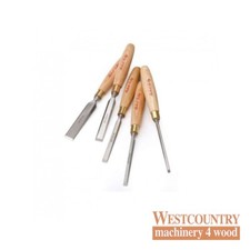 Robert Sorby 5169 - 5 Piece Bevel Edge Chisel Set - Ash Handled