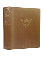 SEVEN PILLARS OF WISDOM BY T.E. LAWRENCE 1935 FIRST TRADE EDITION