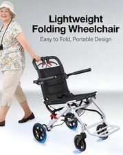 Folding Lightweight Wheelchair
