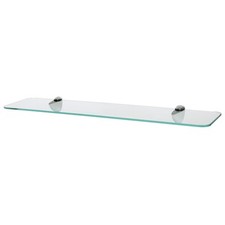 60cm Glass Floating Shelves