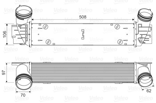 Air cooler turbocharger fits