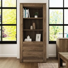 Canyon Oak Bookcase Grey Oak
