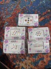 5 Pack Fancy Bindi Forehead