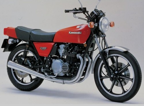 Kawasaki z400 j381 - kawasaki, cyl)81/82