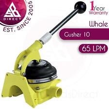Whale Gusher 10 Manual Bilge Pump On Deck Bulkhead Mounting BP3708│65L Per Min
