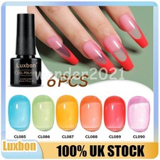 Luxbon 6X Gel Nail Polish Set