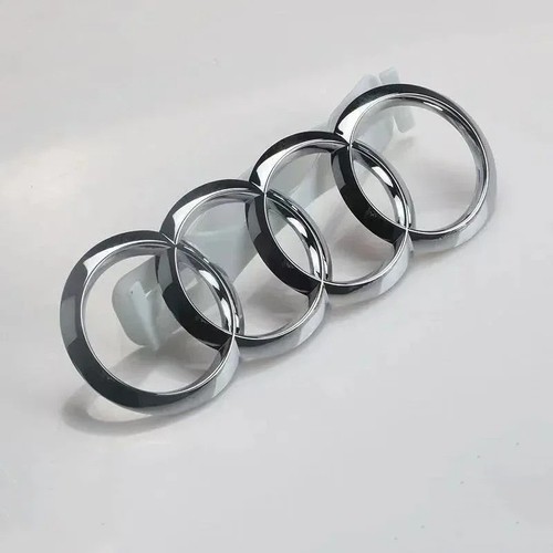 Audi silver black ring - audi, abs