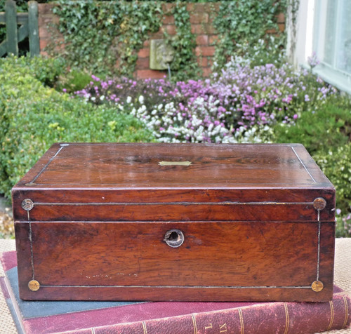 Antique wooden box - , tray