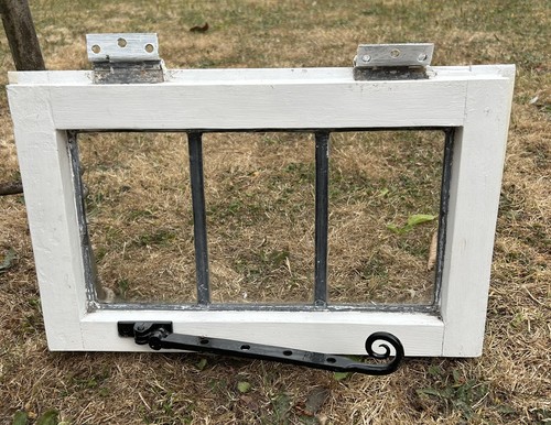 Leaded glass window 5cm x - window, 45.5cm