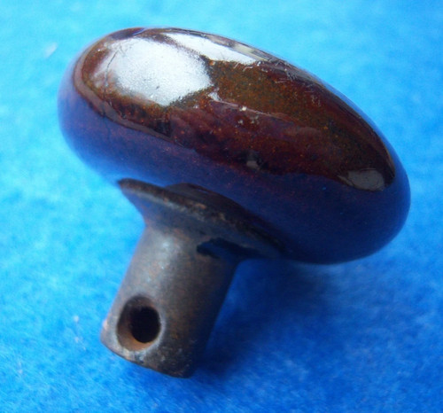 Vintage brown ceramic - brown,