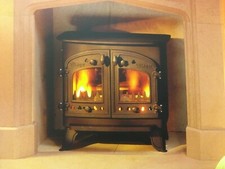 Villager A/B Stove Glass 185mm